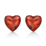 Støvring Rav hjerte ørestikker 20165995-14