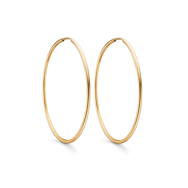 Tynde Guld hoops