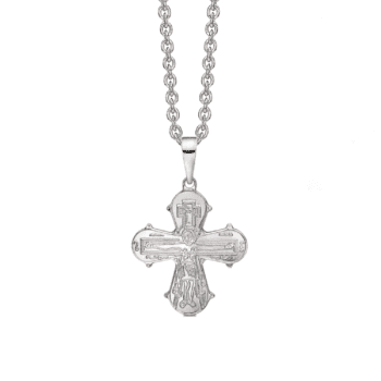 Dagmarkors halskæde i ægte sølv