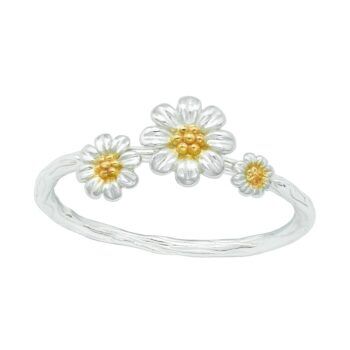 Marguerit-soelv-ring