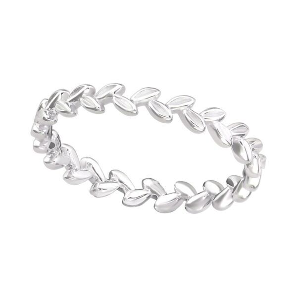 Soelv-ring-smaa-blade