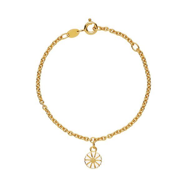 Lund Copenhagen Marguerit Armbånd 7,5mm fg. 925