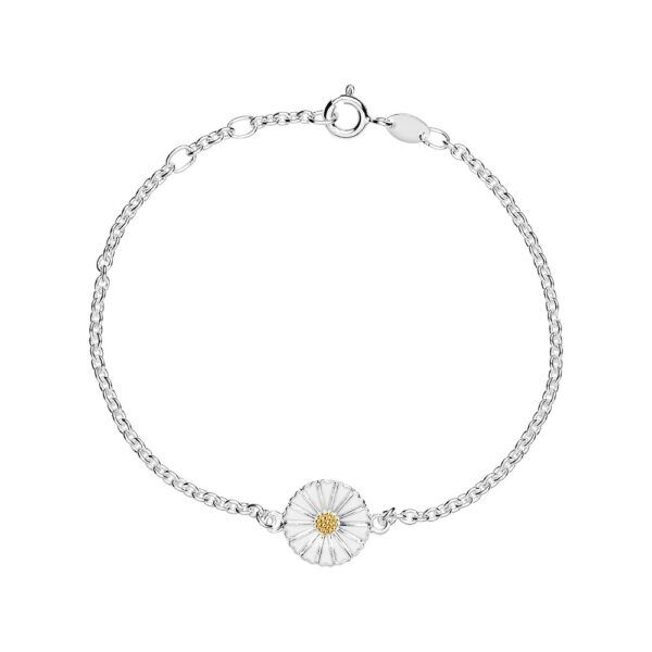 Lund Copenhagen Marguerit Armbånd 11mm 2fv. 925 Mulighed for indgravering