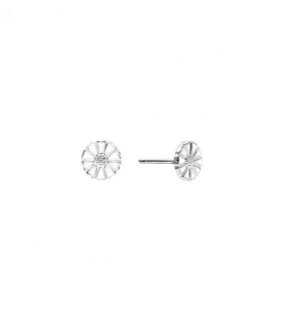 Lund Copenhagen Marguerit ørestikker i sølv. 7,5mm