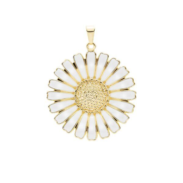 Lund Copenhagen Marguerit Vedhæng 36mm 925