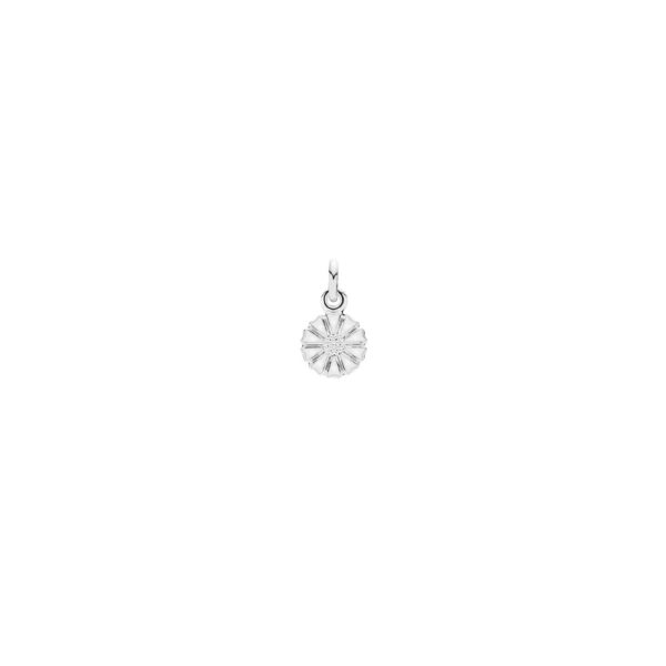 Lund Copenhagen Marguerit Vedhæng 7,5mm hv. 925