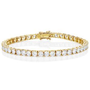 tennisarmbånd guld