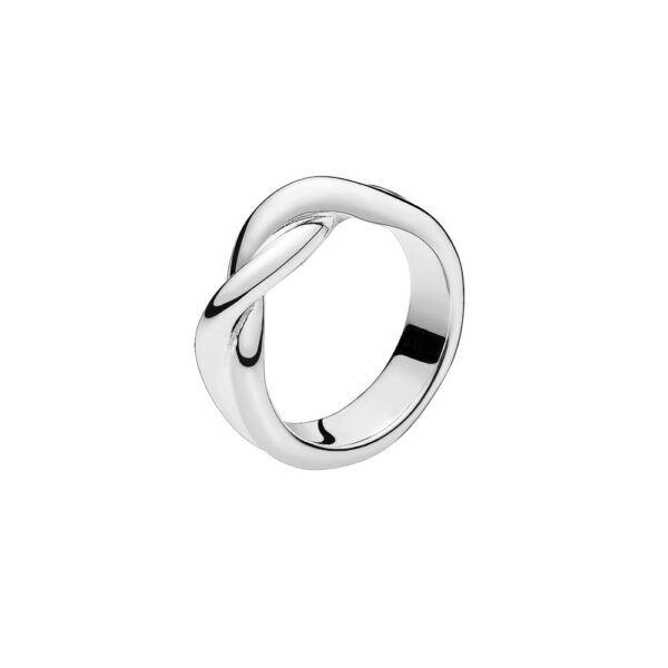 Sølv ring snoet 925