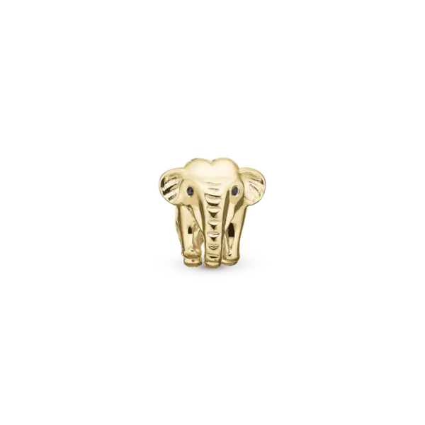 Christina charm elefant Forgyldte Sølv 4 mm Model 623-G51