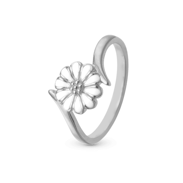 Christina sølv ring med Marguerit - Marguerite Power