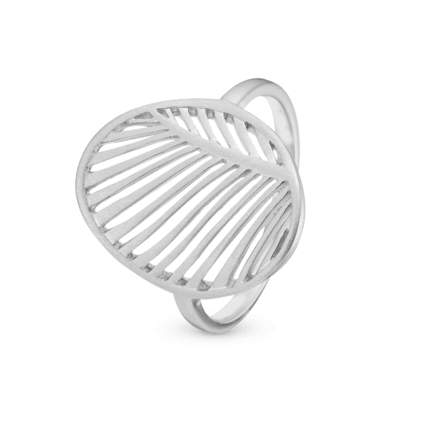 Christina sølv ring med palme motiv - My Special Palm