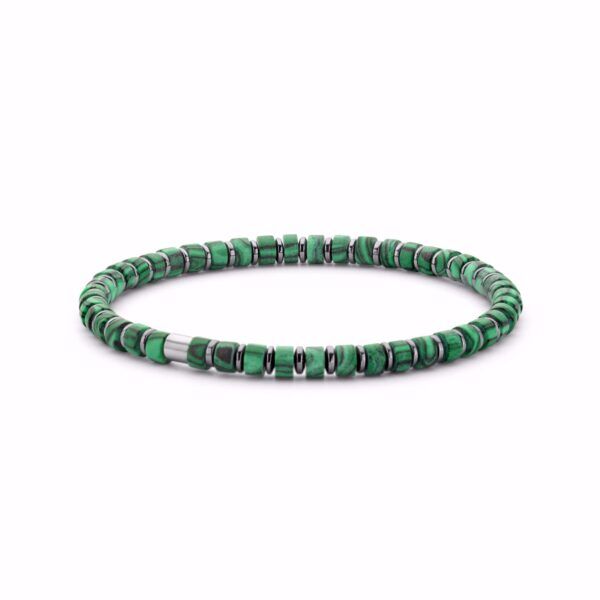 Frank1967 herre sten malakit armbånd 7FB-0597