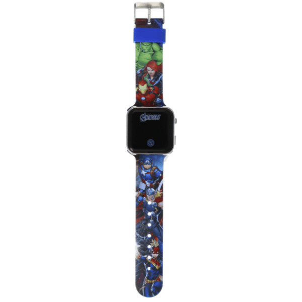 Disney Avengers LED ur - Børneur