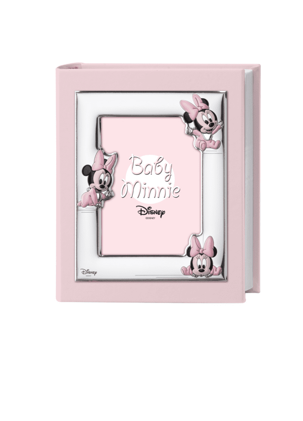 Dåbsgave Disney fotoablum baby Minnie Mouise til pige - Mål: 25x30 cm
