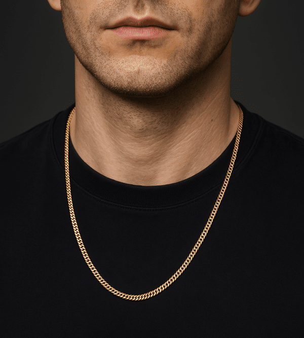 panserkæde guld vandfast