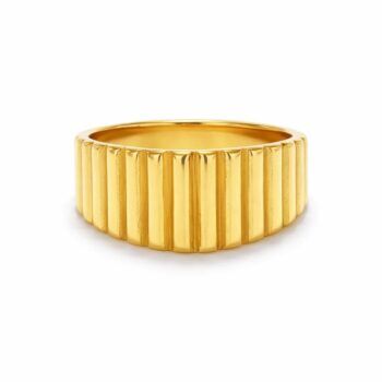 Rib vandfast ring fra copenhagen smykker