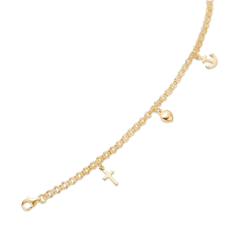Tro håb og kærlighed armbånd