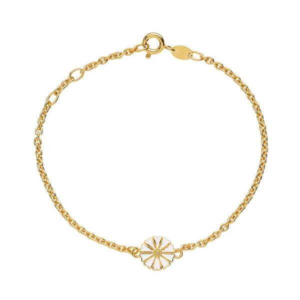 Lund Copenhagen Marguerit Armbånd 9mm fg. 925