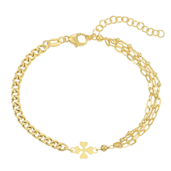 Firkløver armbånd