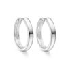 Sølv hoops