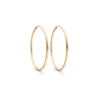 Hoops i ægte guld