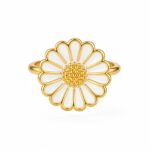 CPHS marguerit ring forgyldt