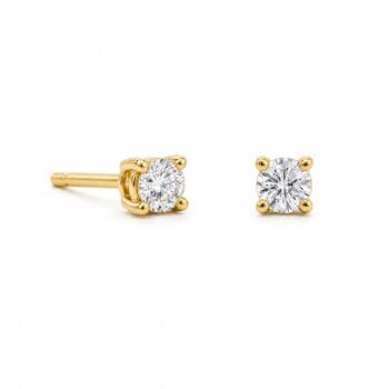 Diamant øreringe