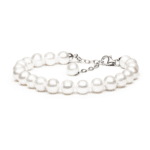 Perlearmbånd med runde perler FARW685-B-1